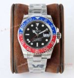 Super Clone Rolex GMT Master II VR-Factory Swiss Cal3186 Watch Pepsi Bezel Oyster Band_th.jpg